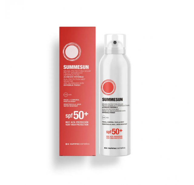 Apsauginė veido ir kūno dulksna pigmentuotai odai su SPF50, 200ml