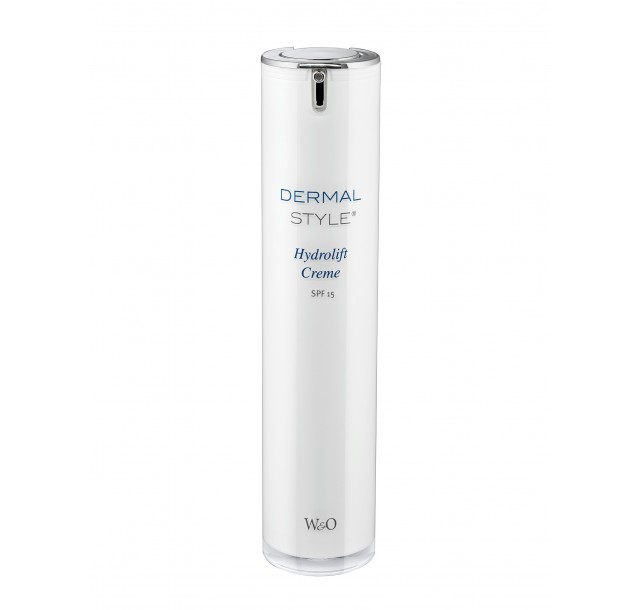 Liftinguojantis veido kremas su SPF 15, peptidais ir hialuronu Hydrolift, 50 ml