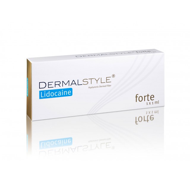 Hialurono užpildas DermalStyle® Forte Lidocaine, 23 mg/ml