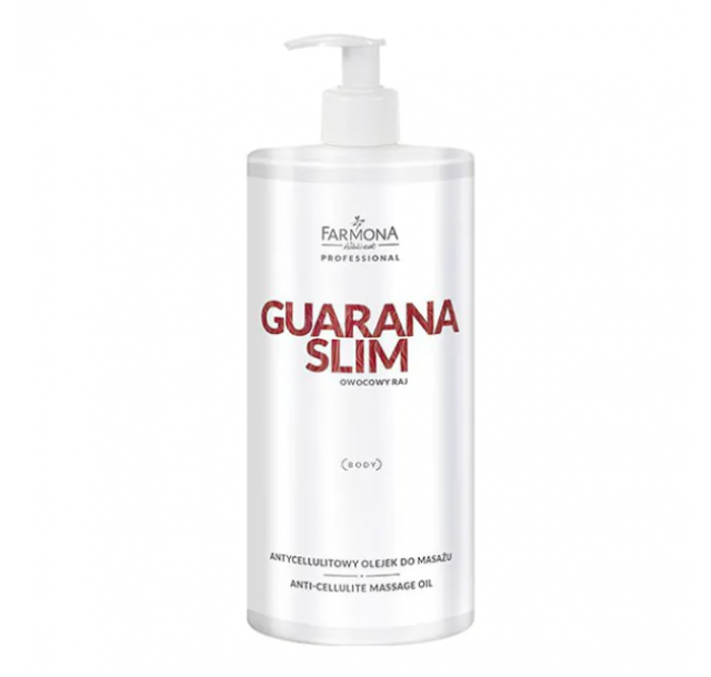 Anticeliulitinis masažinis aliejus Guarana Slim, 950ml
